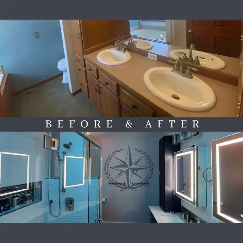 Before and after: the same bathroom, start to finish